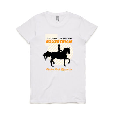 Phisher Park - Proud To Be An Equestrian 1 - Ladies T-shirt Thumbnail