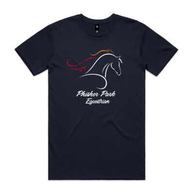 Phisher Park Equestrian - Customizable Unisex Dark T-Shirt Thumbnail