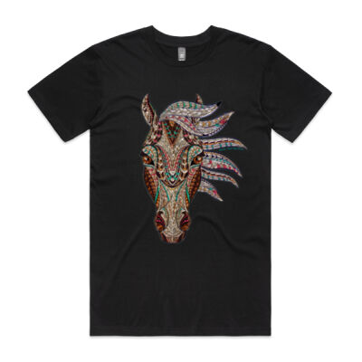 Phisher Park Coloured Horse - Unisex T-shirt Thumbnail